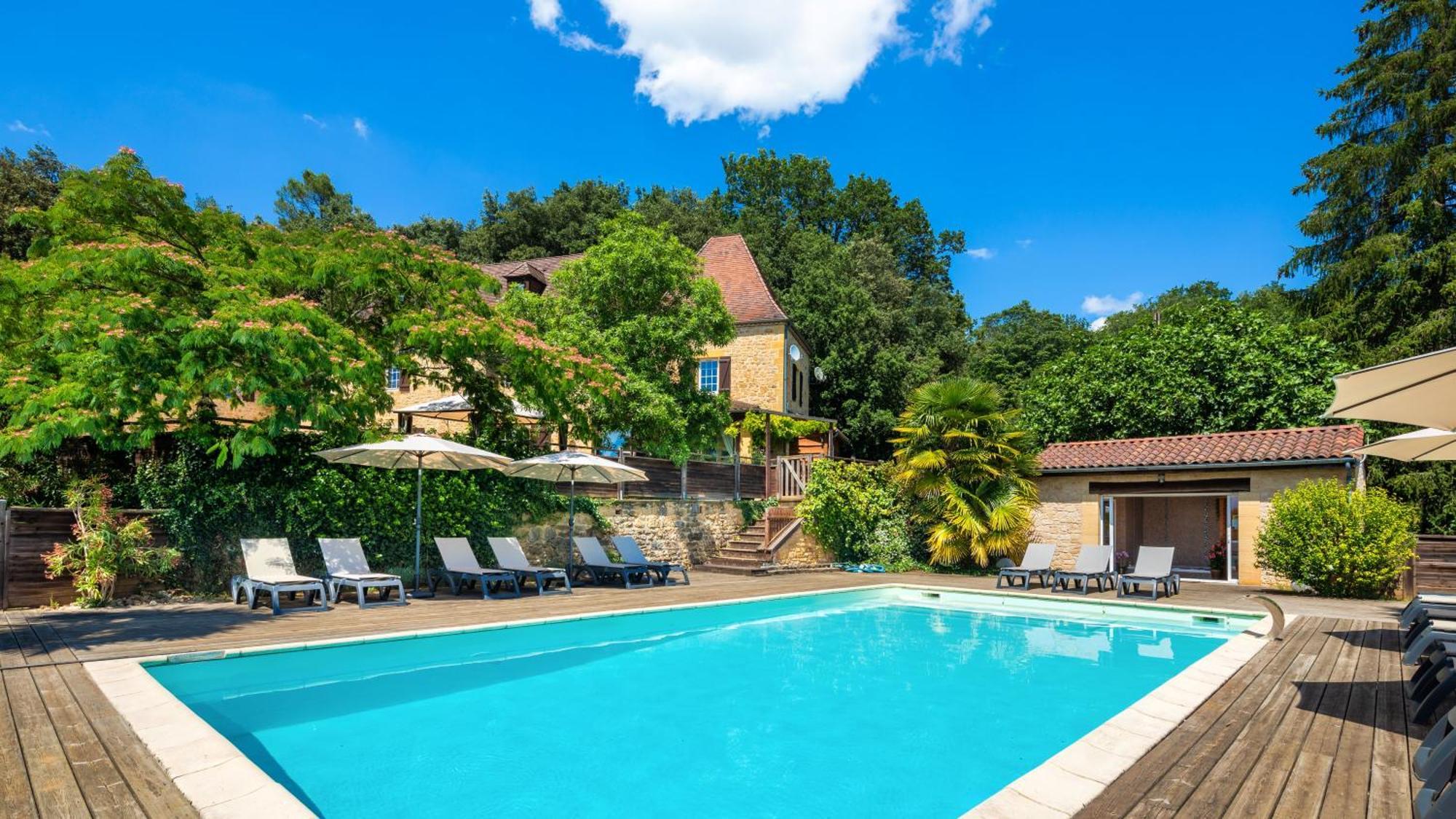 Domaine De Campagnac - Spa & Sauna カルサック・アイヤック エクステリア 写真